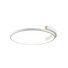 LED Плафон ZAMBELIS 2077 CEILING LIGHT ALUMINUM&SILICON SANDY WHITE 31W 3000K | Osvetlenieto.bg