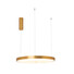 LED Полилей ZAMBELIS 2006 PENDANT LIGHT ALUMINIUM-ACRYLIC BRUSHED GOLD MATT 36W 3000K | Osvetlenieto.bg