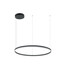 LED Полилей ZAMBELIS 20264 Dimmable Triac PENDANT LIGHT ALUMINIUM & ACRYLIC DIMMABLE DOWN LIGHT BLACK 84W 3000K | Osvetlenieto.bg