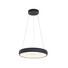 LED Полилей ZAMBELIS 2044 PENDANT LIGHT ALUMINUM & ACRYLIC SANDY BLACK 30W 3000K | Osvetlenieto.bg