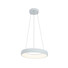 LED Полилей ZAMBELIS 2045 PENDANT LIGHT ALUMINUM & ACRYLIC SANDY WHITE 30W 3000K | Osvetlenieto.bg