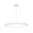 LED Полилей ZAMBELIS 2061 PENDANT LIGHT ALUMINUM & ACRYLIC SANDY WHITE 60W 3000K | Osvetlenieto.bg