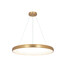 LED Полилей ZAMBELIS 2062 PENDANT LIGHT ALUMINUM & ACRYLIC GOLD 60W 3000K | Osvetlenieto.bg