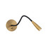 LED Аплик ZAMBELIS H63 SCONCE BRASS 3W 3000K | Osvetlenieto.bg