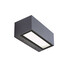 LED Фасаден аплик ZAMBELIS E261 UP DOWN WALL LIGHT ALUMINIUM DARK GREY 13W 3000K | Osvetlenieto.bg