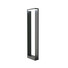 LED Градински фенер ZAMBELIS E208 OUTDOOR PILLAR GRAPHITE 10W 3000K | Osvetlenieto.bg