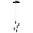 LED Полилей HUELTO PND-22112132-5A-CR Italux | Osvetlenieto.bg