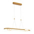 LED Полилей LOZANNA PND-20112035-1C-GD Italux 44W 3000K | Osvetlenieto.bg