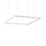 LED Полилей ORACLE SLIM SP D070 SQUARE 3000K ON-OFF BI 259178 Ideal Lux | Osvetlenieto.bg