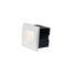 LED Външна луна за вграждане ZAMBELIS E246-W OUTDOOR SCONCE ALUMINUM WHITE COLOR 1W 3000K | Osvetlenieto.bg