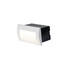 LED Външна луна за вграждане ZAMBELIS E247-W OUTDOOR SCONCE ALUMINUM WHITE COLOR 3W 3000K | Osvetlenieto.bg