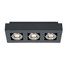 Луна за открит монтаж CASEMIRO IT8002S3-BK/AL Italux 3xGU10 | Osvetlenieto.bg