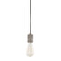 Пендел CASA DS-M-010 MATT BLACK Italux 1xE27 | Osvetlenieto.bg