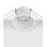 Луна за вграждане ZAMBELIS S008 ALUMINIUM WHITE 1xGU10 | Osvetlenieto.bg