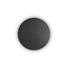 LED Аплик COVER AP D15 ROUND NERO 195742 Ideal Lux | Osvetlenieto.bg