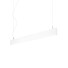 LED Висяща линейна лампа STEEL SP2 D20 BI-EMISSION WIDE 4000K BIANCO 268231 Ideal Lux  | Osvetlenieto.bg