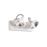 Спот GLIM PL2 BIANCO 200200 Ideal Lux 2xGU10 | Osvetlenieto.bg