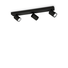 Спот RUDY PL3 ROUND NERO 229058 Ideal Lux 3xGU10 | Osvetlenieto.bg