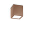 Външен плафон TECHO PL1 D15 SQUARE COFFEE 251547 Ideal Lux 1xGU10 IP54 | Osvetlenieto.bg