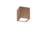 Външен плафон TECHO PL1 D09 SQUARE COFFEE 251592 Ideal Lux 1xGU10 IP54 | Osvetlenieto.bg