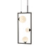 Полилей QUADRO OD91253PB Aca Lighting 3xG9 | Osvetlenieto.bg