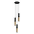 Полилей Isidora PND-14290-3-BK-BRO Italux 3xGU10 | Osvetlenieto.bg