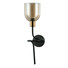 Аплик Servio WL-66892-1A-BK-AMB Italux 1xE14 | Osvetlenieto.bg