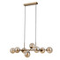 Полилей Erimida PND-2244-8A-HBR Italux 8xG9 | Osvetlenieto.bg