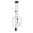 Полилей Trosti PND-428892-BK Italux 1xG9+1xGU10 | Osvetlenieto.bg