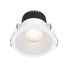 LED Луна за баня за вграждане Zoom DL034-01-06W3K-W Maytoni 6W 3000K IP65 | Osvetlenieto.bg