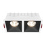 LED Луна за вграждане Alfa LED DL043-02-15W3K-SQ-WB Maytoni 2x15W 3000K | Osvetlenieto.bg