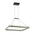 LED Полилей Merlot PND-54638S-44W-3K-BK-GD Italux 44W 3000K | Osvetlenieto.bg