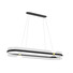 LED Полилей Sopla PND-63728-56W-3K-BK-GD Italux 56W 3000K | Osvetlenieto.bg