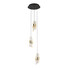 LED Полилей Tonga PND-26374-3-23W-3K-BK-GD Italux 23W 3000K | Osvetlenieto.bg