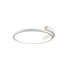 LED Плафон ZAMBELIS 2075 CEILING LIGHT ALUMINUM &SILICON  SANDY WHITE 25W 3000K | Osvetlenieto.bg