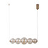 LED Полилей Butero PND-34359-5H-HBR-AMB Italux 18W 3000K | Osvetlenieto.bg