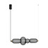 LED Полилей Marco PND-84283-4-BK Italux 16W 3000K | Osvetlenieto.bg