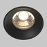 LED Луна за вграждане Round DL058-12W3K-TRS-B Maytoni 12W 3000K | Osvetlenieto.bg