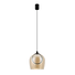 LED Пендел Zambelis 23079 PENDANT LED LIGHT 6W 3000K METAL-SILICON-GLASS,BLACK-CHAMPAGNE | Osvetlenieto.bg