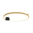 LED Плафон ZAMBELIS 23096 CEILING LED LIGHT 24W 3000K ALUMINIUM-SILICON,BLACK-GOLD RING Dimmable Triac | Osvetlenieto.bg