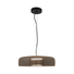 LED Полилей Zambelis 23053 PENDANT LED LIGHT 15W 3000K METAL-GLASS BLACK | Osvetlenieto.bg