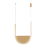 LED Полилей Zambelis 23165 PENDANT LED LIGHT 28W 3000K,4000K GOLD-CHAMPAGNE | Osvetlenieto.bg