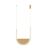 LED Полилей Zambelis 23167 PENDANT LED LIGHT 20W 3000K,4000K GOLD-CHAMPAGNE | Osvetlenieto.bg