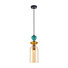 Пендел Busco PND-30263-1C-BRO-AMB Italux 1xE27 | Osvetlenieto.bg