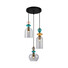Полилей Busco PND-30263-3A-BRO-SG Italux 3xE27 | Osvetlenieto.bg