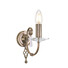 Аплик Aegean 1xE14 Aged Brass Elstead Lighting AG1-AGED-BRASS | Osvetlenieto.bg