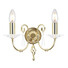 Аплик Aegean 2xE14 Polished Brass Elstead Lighting AG2-POL-BRASS | Osvetlenieto.bg