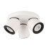 Бял троен спот Nuora SPL-2855-3C-WH 3xGU10 Italux | Osvetlenieto.bg
