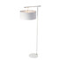 Лампион Balance 1xE27 White Polished Nickel Elstead Lighting BALANCE-FL-WPN | Osvetlenieto.bg