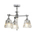 Пендел за баня Agatha 3xG9 Polished Chrome Elstead Lighting BATH-AGATHA3P-PC | Osvetlenieto.bg